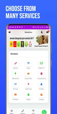 Data2me cheap data, airtime android App screenshot 5